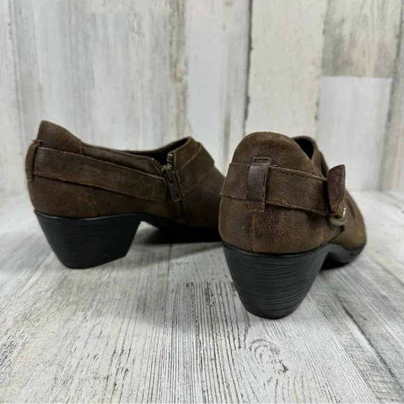 Born‎ Zowy Tobacco Brown Harness Ankle Booties #800 - Picture 10 of 13